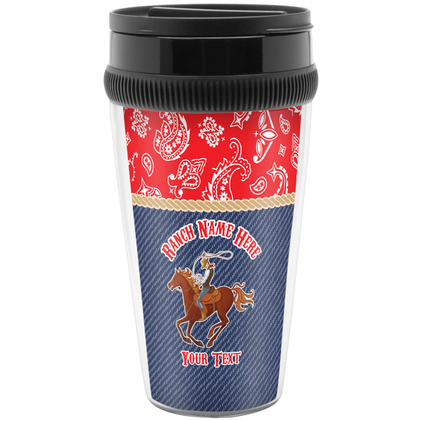Custom Western Ranch Acrylic Travel Mug without Handle (Personalized)