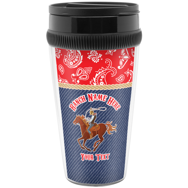 Custom Western Ranch Acrylic Travel Mug without Handle (Personalized)