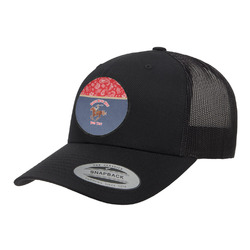 Western Ranch Trucker Hat - Black (Personalized)