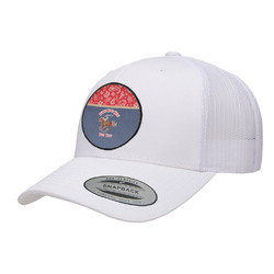 Western Ranch Trucker Hat - White (Personalized)