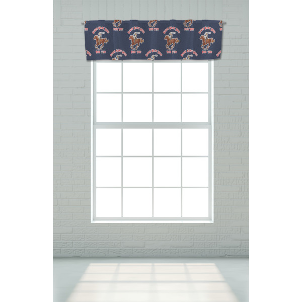 Western Ranch Valance - On window