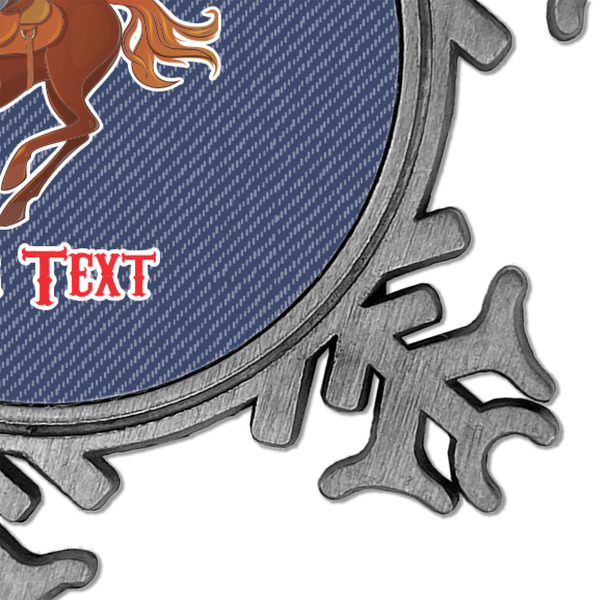 Western Ranch Vintage Snowflake - Detail