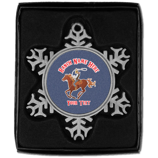 Western Ranch Vintage Snowflake - In box