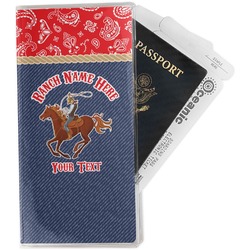Western Ranch Travel Document Holder