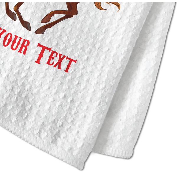 Western Ranch Waffle Weave Towel - Closeup of Material Image