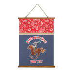 Western Ranch Wall Hanging Tapestry - Tall (Personalized)