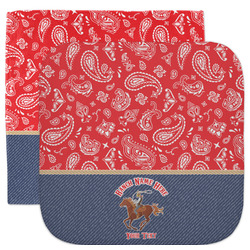 Western Ranch Facecloth / Wash Cloth (Personalized)