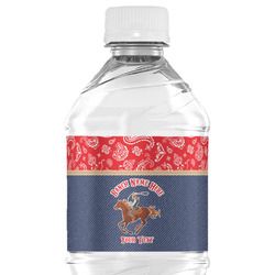 Western Ranch Water Bottle Labels - Custom Sized (Personalized)