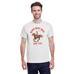 Western Ranch T-Shirt - White - 3XL (Personalized)