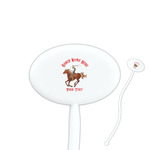 Western Ranch Oval Plastic Stir Sticks (Personalized)