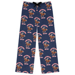 Western Ranch Womens Pajama Pants - XL (Personalized)