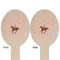 Western Ranch Wooden Food Pick - Oval - Double Sided - Front & Back
