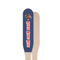 Western Ranch Wooden Food Pick - Paddle - Single Sided - Front & Back