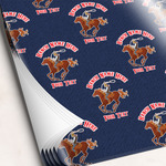 Western Ranch Wrapping Paper Sheets - Single-Sided - 20" x 28" (Personalized)