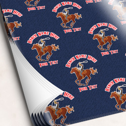 Western Ranch Wrapping Paper Sheets (Personalized)