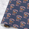 Western Ranch Wrapping Paper Roll - Matte - Large - Main