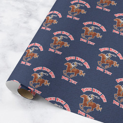 Western Ranch Wrapping Paper Roll - Medium - Matte (Personalized)