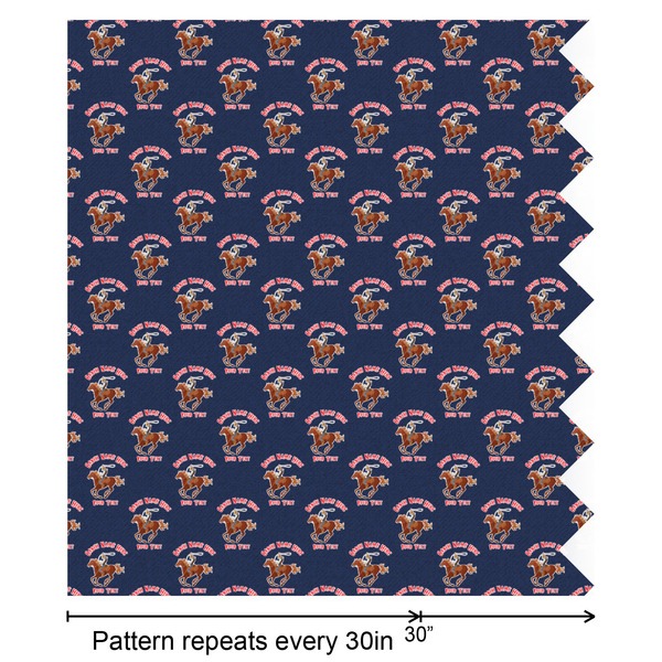 Western Ranch Wrapping Paper Roll - Satin - Partial Roll