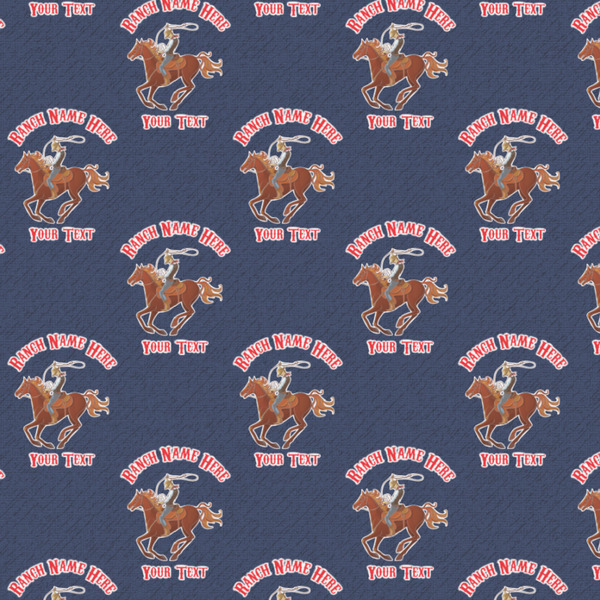 Western Ranch Wrapping Paper Square