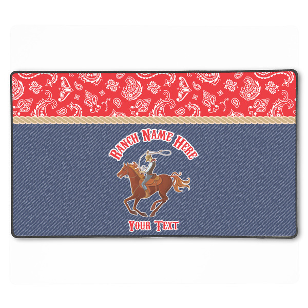 Custom Western Ranch XXL Gaming Mouse Pad - 24" x 14" (Personalized)