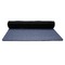 Western Ranch Yoga Mat Rolled up Black Rubber Backing
