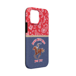 Western Ranch iPhone Case - Rubber Lined - iPhone 13 Mini (Personalized)