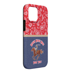 Western Ranch iPhone Case - Rubber Lined - iPhone 13 Pro Max (Personalized)