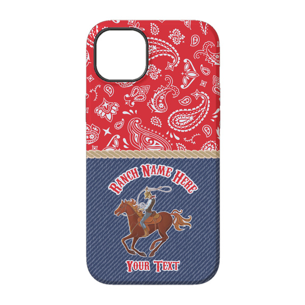Western Ranch iPhone 14 Pro Tough Case - Back