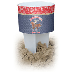 Western Ranch Beach Spiker Drink Holder (Personalized)