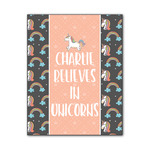 Unicorns Wood Print - 11x14 (Personalized)