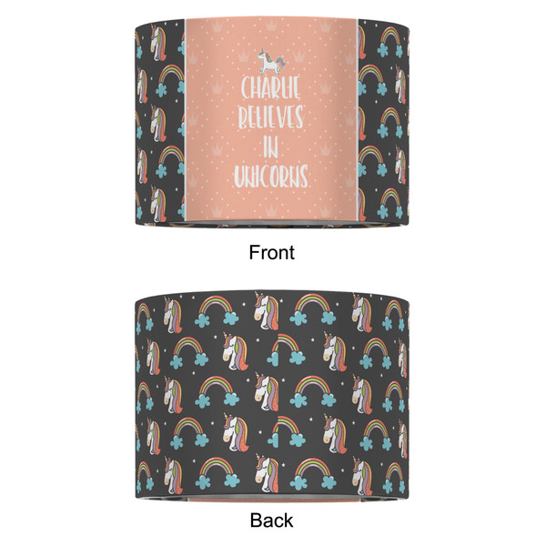 Unicorns 12" Drum Lampshade - APPROVAL (Fabric)