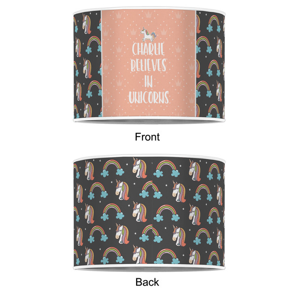 Unicorns 12" Drum Lampshade - APPROVAL (Poly Film)