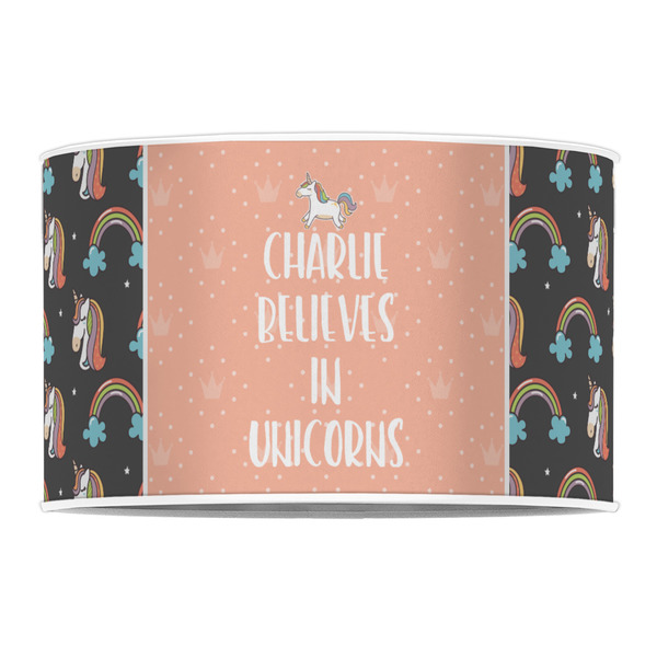 Unicorns 12" Drum Lampshade - FRONT (Poly Film)