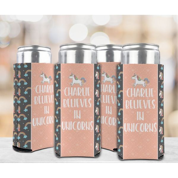 Unicorns 12oz Tall Can Sleeve - Set of 4 - LIFESTYLE