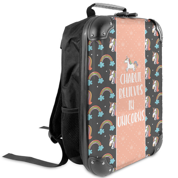 Custom Unicorns Kids Hard Shell Backpack (Personalized)