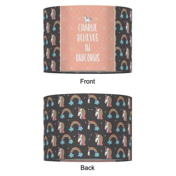 Unicorns 16" Drum Lampshade - APPROVAL (Fabric)
