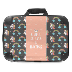 Unicorns Hard Shell Briefcase - 18" (Personalized)