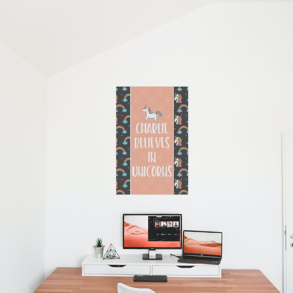 Unicorns 20x30 - Matte Poster - On the Wall