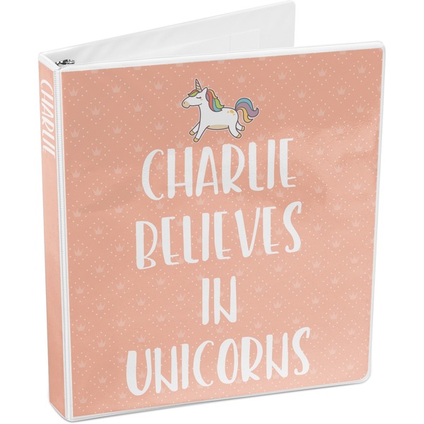 Unicorns 3-Ring Binder 3/4 - Main