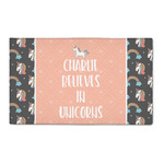 Unicorns 3' x 5' Indoor Area Rug (Personalized)