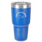 Unicorns 30 oz Stainless Steel Tumbler - Royal Blue - Single-Sided (Personalized)