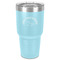 Unicorns 30 oz Stainless Steel Ringneck Tumbler - Teal - Front