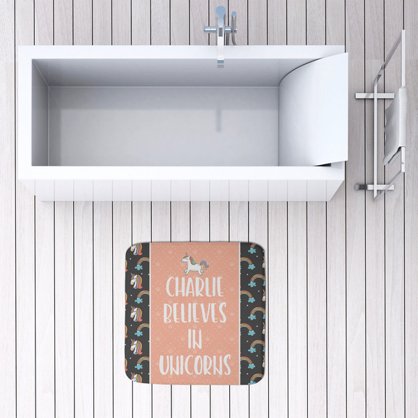 Unicorns 48x48 Foam Memory Mat - LIFESTYLE