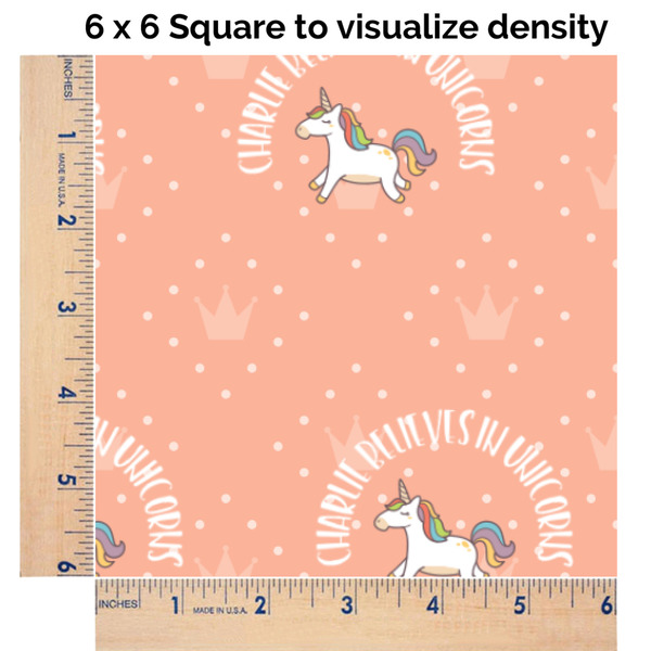 Unicorns 6x6 Swatch of Fabric