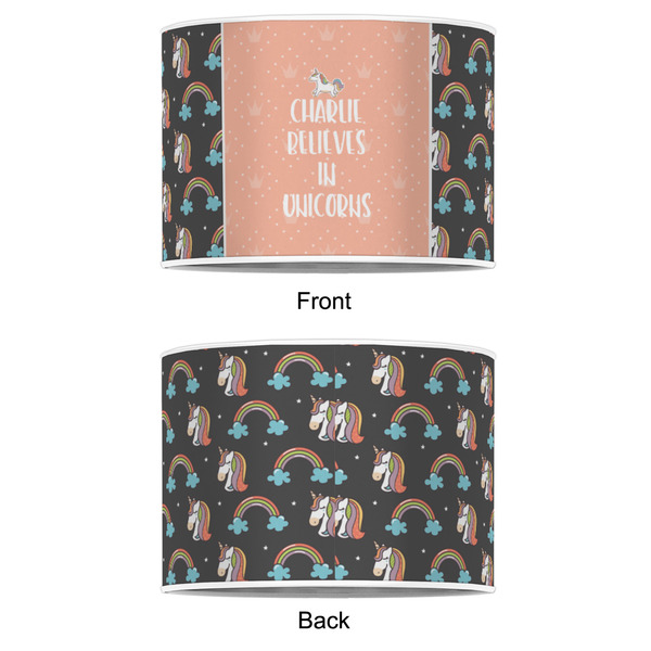 Unicorns 8" Drum Lampshade - APPROVAL (Poly Film)