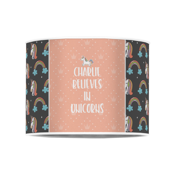 Unicorns 8" Drum Lampshade - FRONT (Poly Film)
