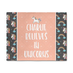 Unicorns 8' x 10' Indoor Area Rug (Personalized)