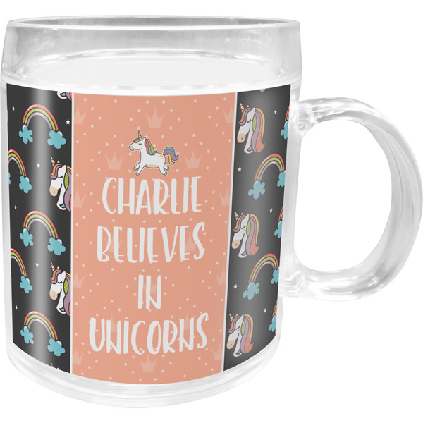 Custom Unicorns Acrylic Kids Mug (Personalized)