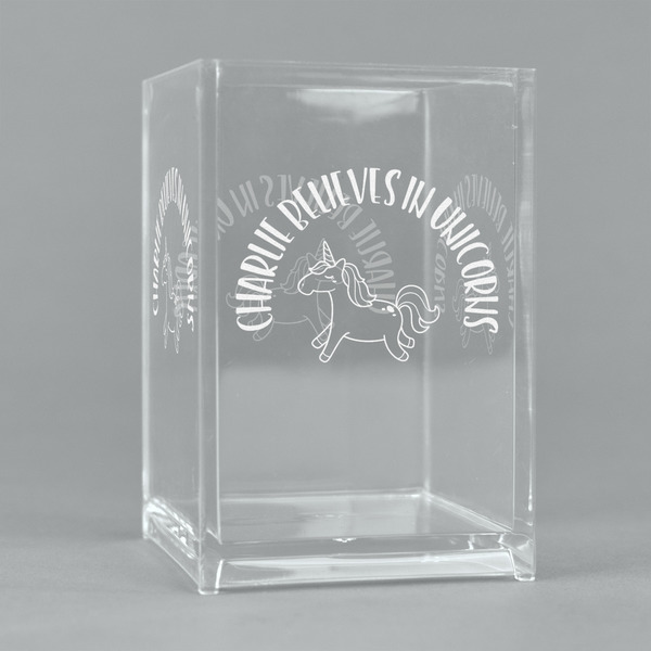 Custom Unicorns Acrylic Pen Holder (Personalized)