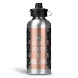 Unicorns Water Bottles - 20 oz - Aluminum (Personalized)